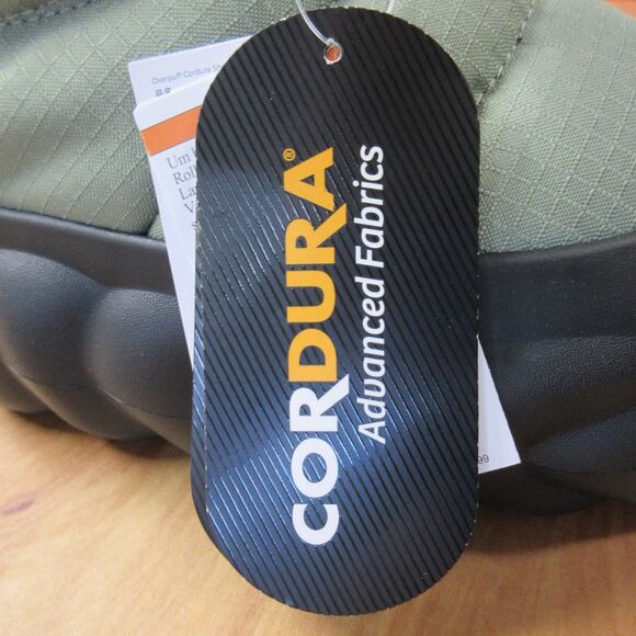 CROCS Overpuff Cordura Shorty Shoes Boots Booties Womens 8 Moss Green Black NWT - Picture 8 of 13